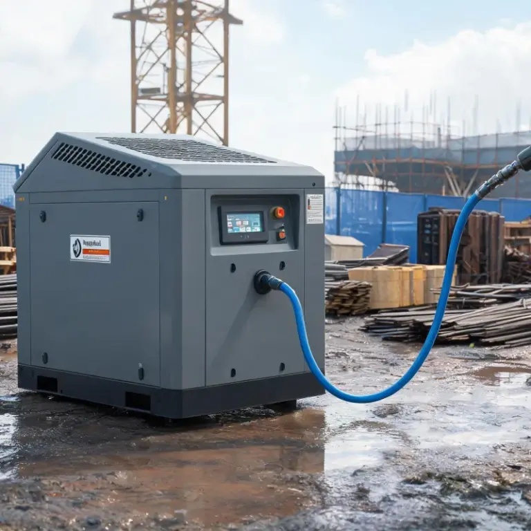 Diesel Portable Air Compressor vs Gasoline Permanent Magnet VFD Screw: Which Fits Your Job?