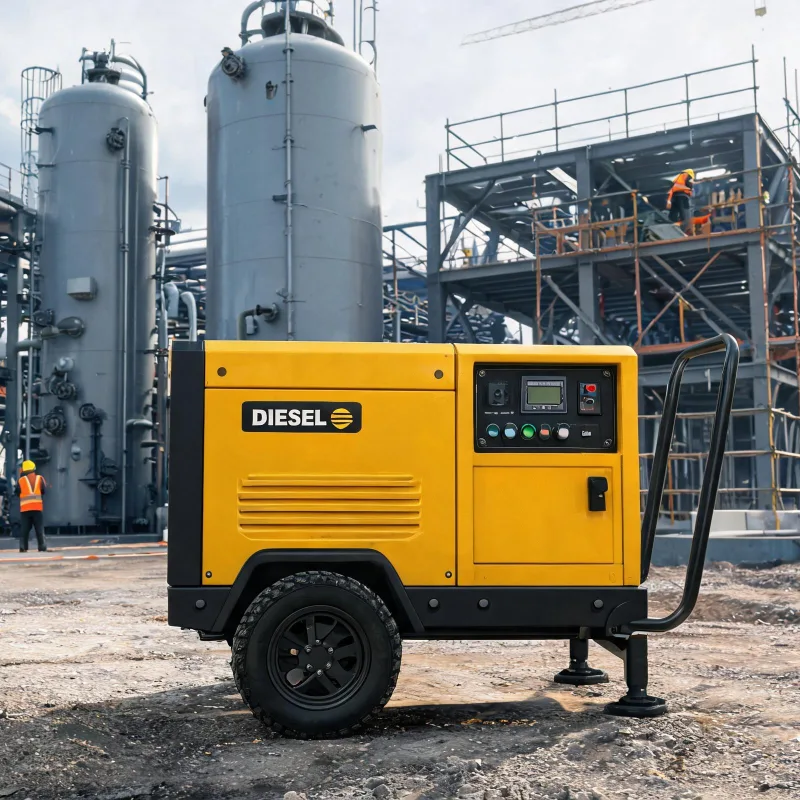 Diesel Portable Air Compressor vs Gasoline: Selection for Chemical Plant Builds