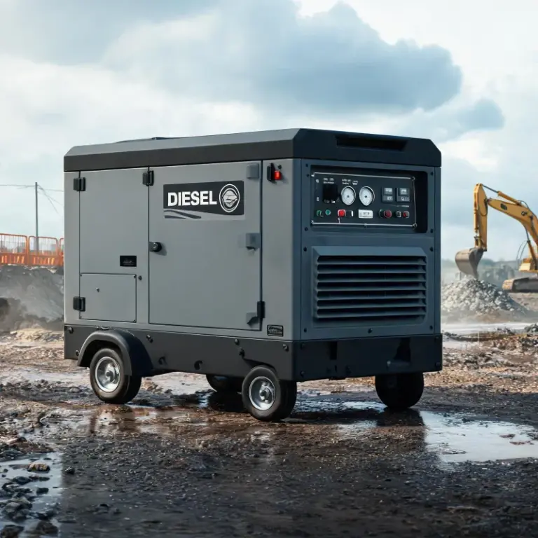 Diesel Portable Solutions for Off-Grid Water Lubricated Oil-Free Screw Operation