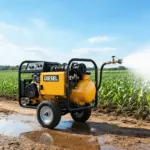 Diesel-Powered Portable Air Compressors for Agricultural Crop Dusting Operations