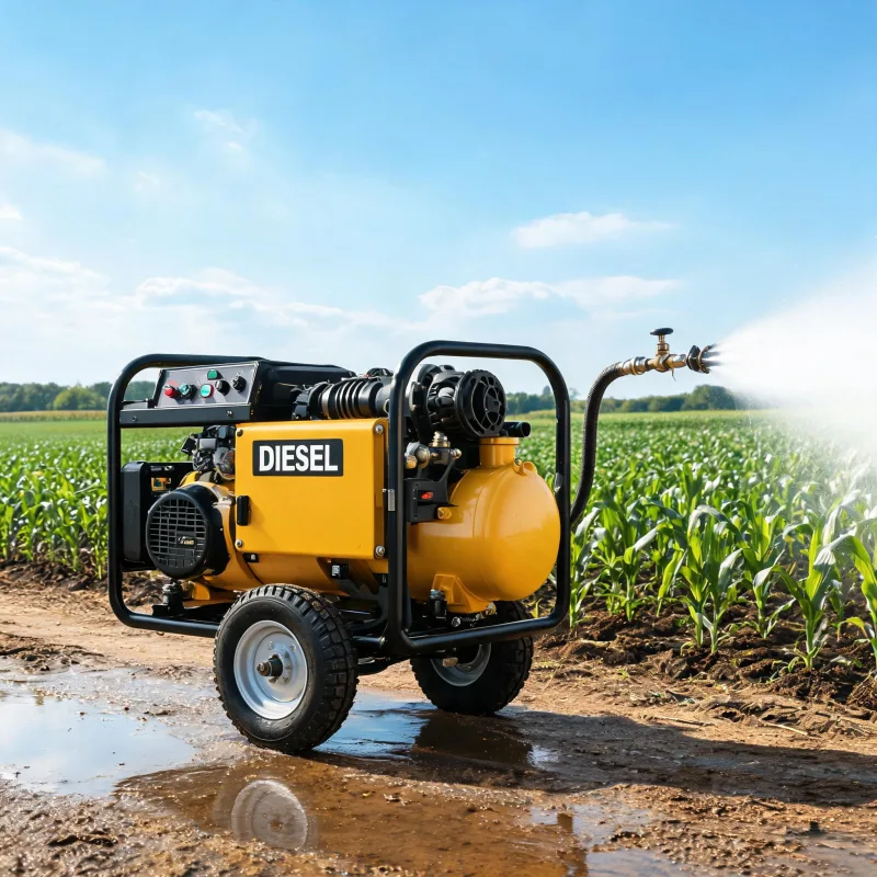 Diesel-Powered Portable Air Compressors for Agricultural Crop Dusting Operations