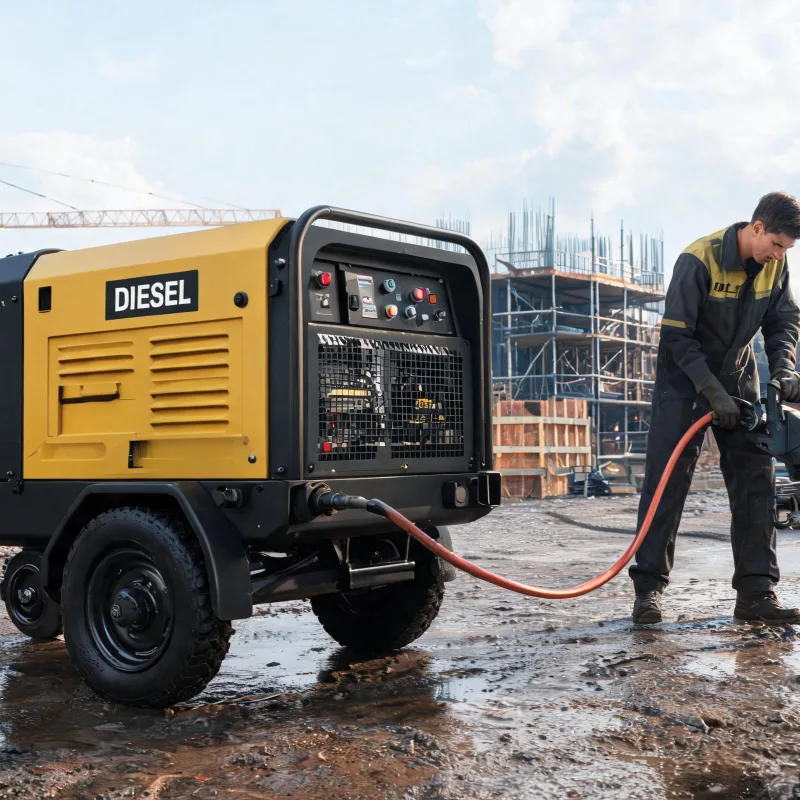 Diesel vs Electric Portable Air Compressors: Real Customer Case Decision Stories