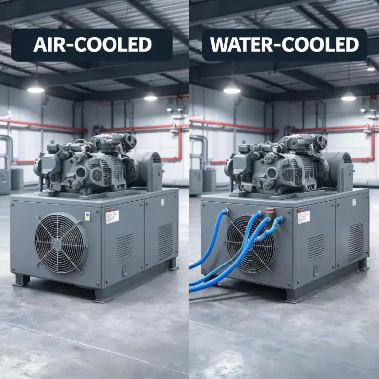 Difference Between Water-Cooled and Air-Cooled Air Compressors