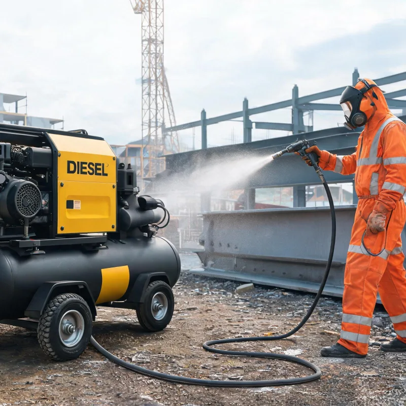 # Do You Need a Diesel Portable Air Compressor for Outdoor Abrasive Blasting?