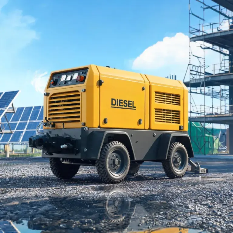 Energy Efficient Diesel Portable Air Compressor: 2024 Low-Carbon Trends for Quiet Portable Units