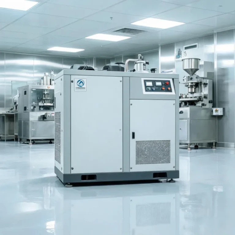 Energy Saving Retrofit Oil-Free Compressor Pharmaceutical Tablet Workshop Case