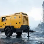 Fuel Efficient Mobile Air Compressor for Long Distance Mining Drilling