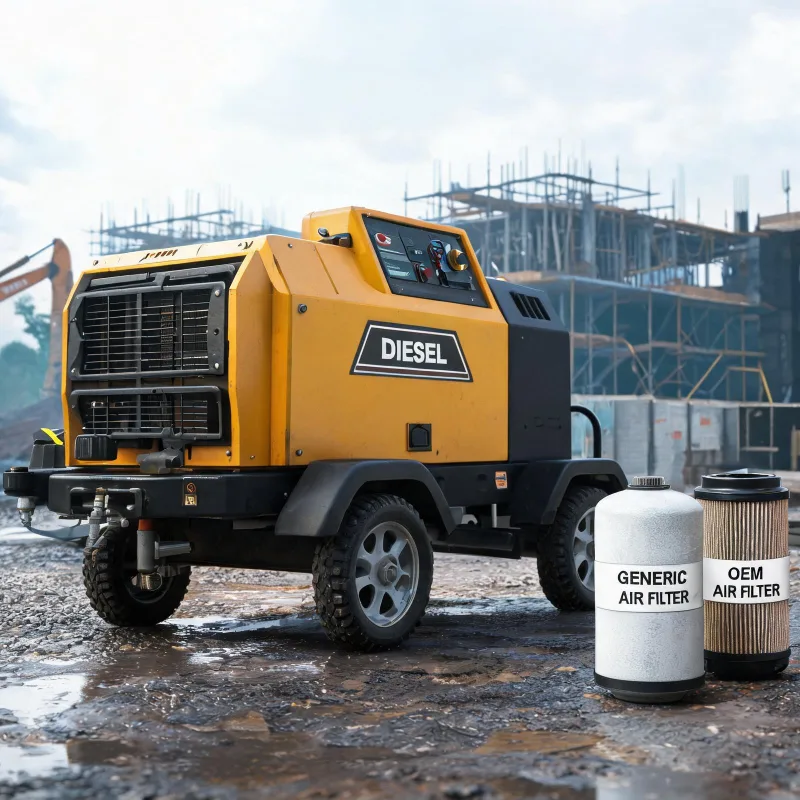 Generic vs OEM Air Filters: Use Cases for Diesel Portable Air Compressors