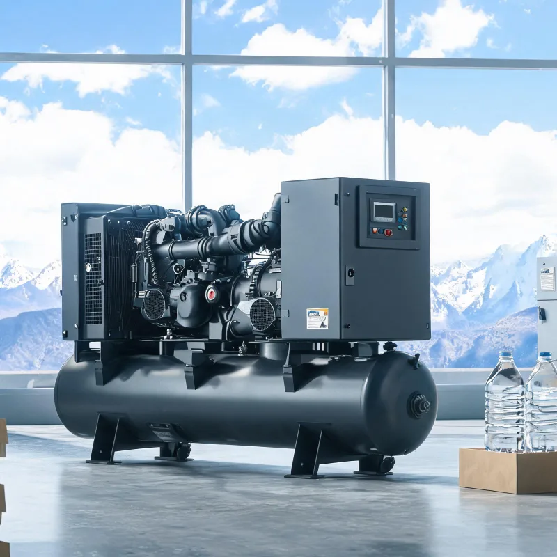 High Altitude Optimized Air Compressors for Plateau PET Bottle Factories