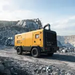 High Pressure Diesel Mobile Air Compressor for Blasting Mining Operations