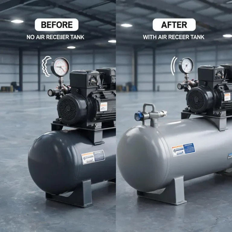 How Air Receiver Tanks Stabilize Fluctuating Compressed Air Pressure