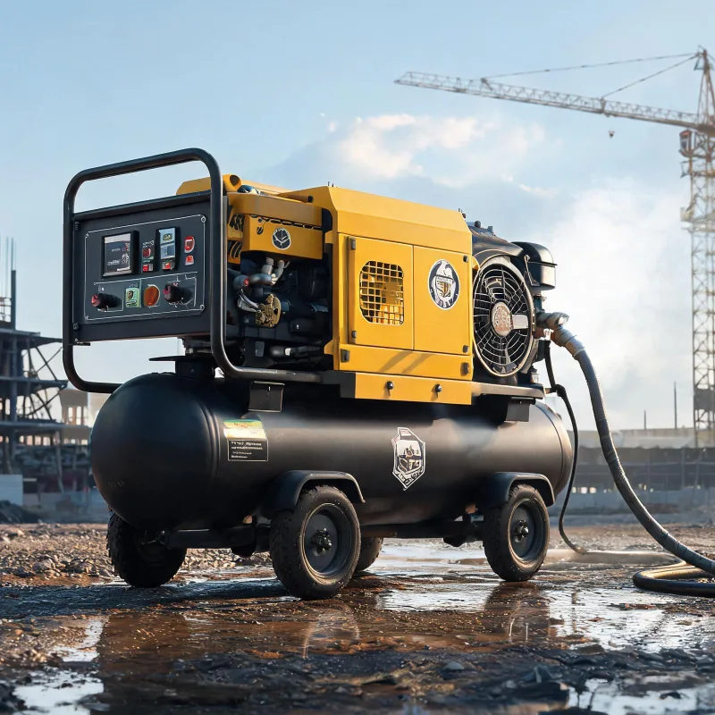 How Cutting-Edge R&D Boosts Efficiency for Quiet Portable Diesel Air Compressors