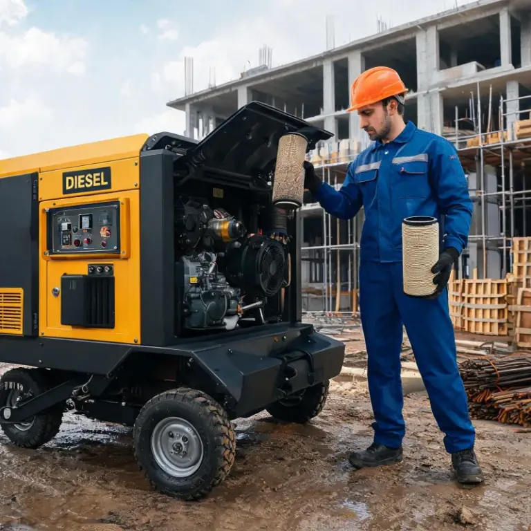 How Often Should You Replace Filters in a Small Diesel Portable Air Compressor