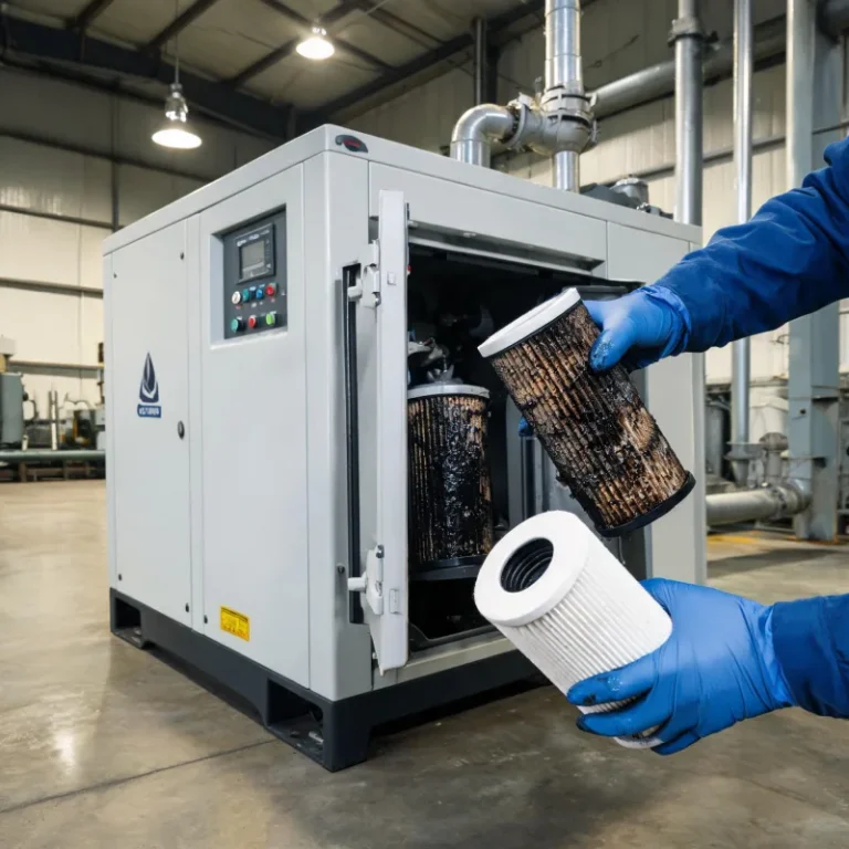 How to Fix Oil Carryover Phenomenon of Air Compressor Dryer Equipment