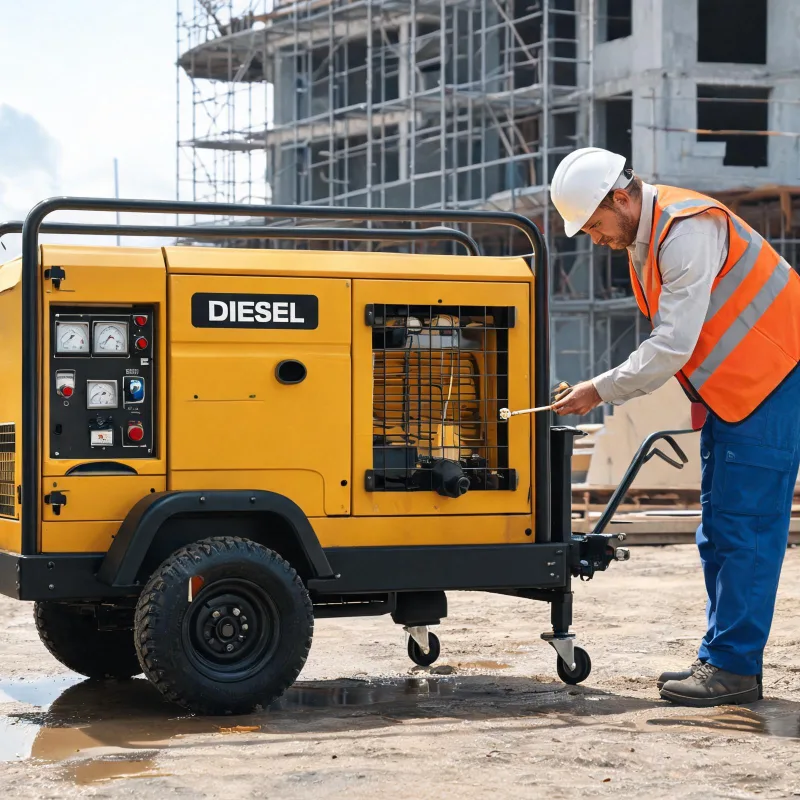 How to Maintain a Diesel Portable Air Compressor: Tips From Real Customer Cases