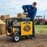 How to Maintain a Diesel Portable Air Compressor for Regular Farm Use