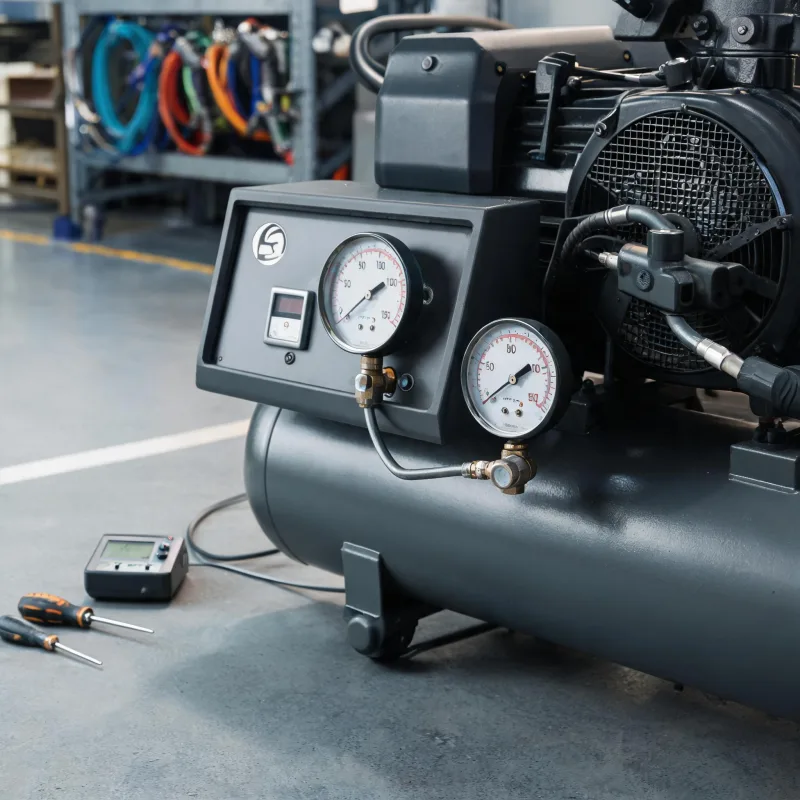 How to Solve Air Compressor Pressure Gauge Display Inaccuracy Faults