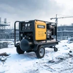 How to Winterize a Diesel Portable Air Compressor for Cold Industrial Work
