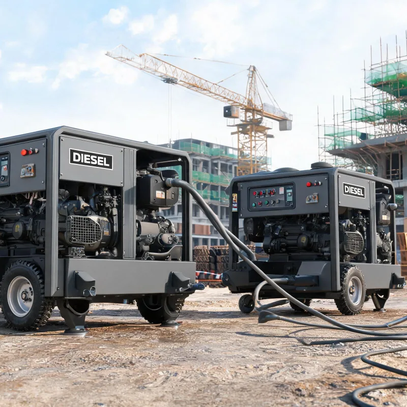 Installation Guide: Pairing Diesel-Powered Portable Air Compressor With Water-Lubricated Oil-Free Screw Units