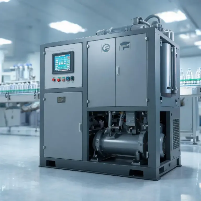 Intelligent PLC Central Control System for PET Blowing Compressor Units