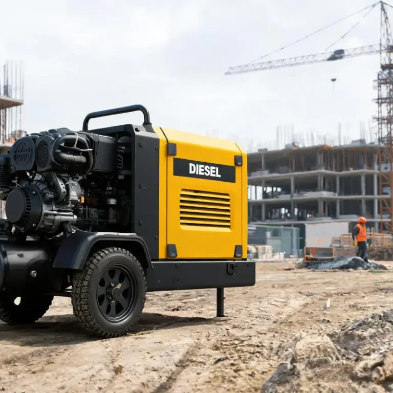 Latest Emission Compliant Diesel Portable Air Compressor Trends for Construction Sites