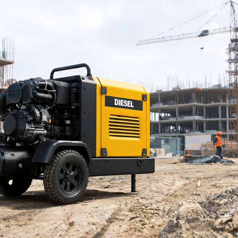 Latest Emission Compliant Diesel Portable Air Compressor Trends for Construction Sites