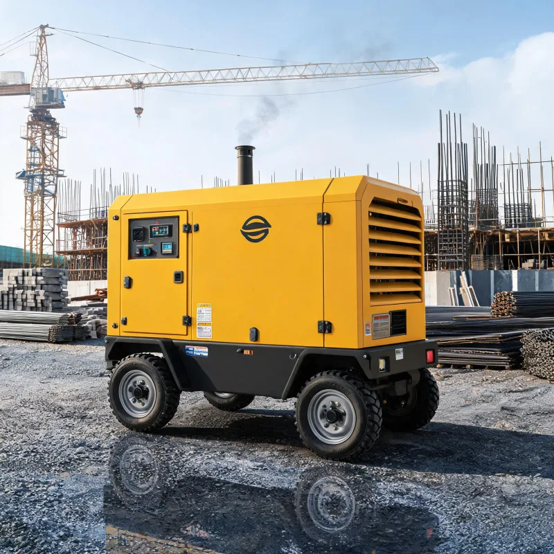 Latest Energy Efficiency Trends for Diesel Portable Air Compressors for Industrial Worksite Use