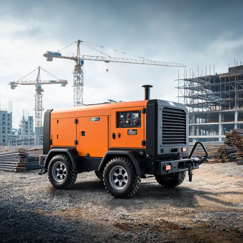 Latest Industry Trends for Modern Diesel Portable Air Compressor: On-Site Application Breakdown