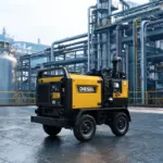 Latest Model Diesel Portable Air Compressor for Chemical Plant Safety Upgrades