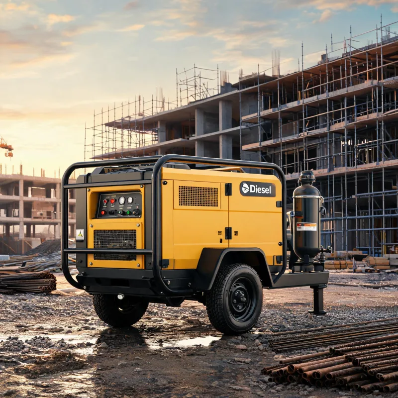 Latest Trends: Quiet Spec Diesel Portable Air Compressor With Integrated Filtration