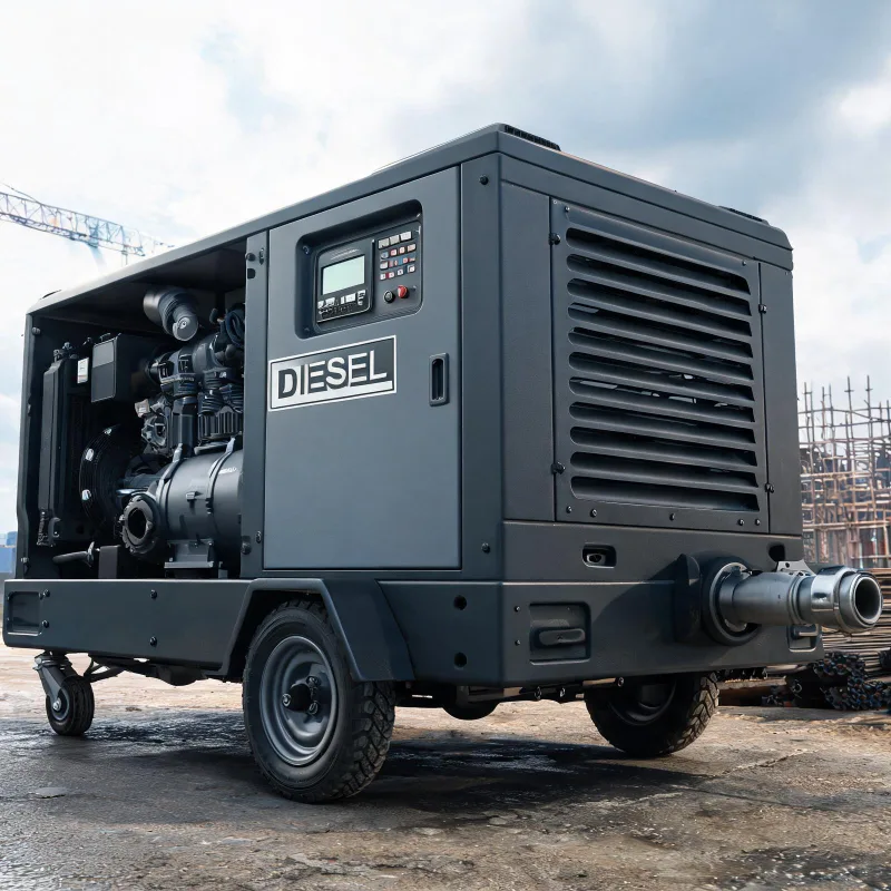 Latest Trends for Diesel Portable Permanent Magnet VFD Screw Air Compressors in Field Operations
