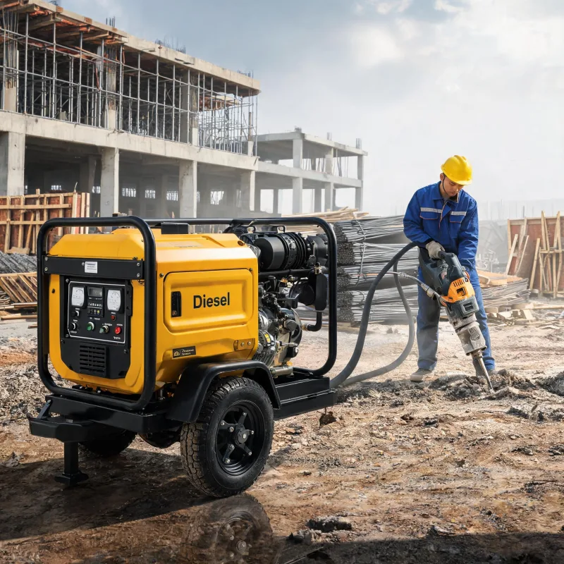 Latest Trends in CFM and Pressure Ratings for Small Portable Diesel Air Compressors