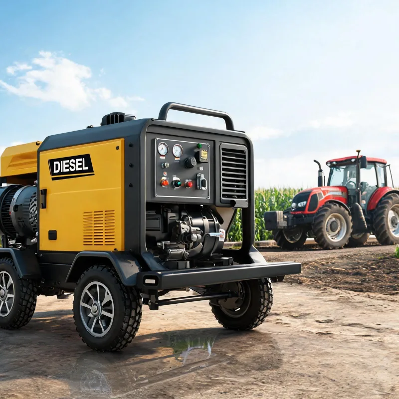 Latest Trends in Diesel Portable Air Compressor for Modern Agriculture Operations