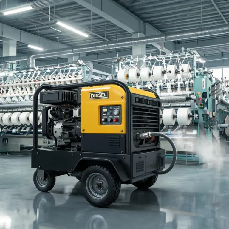 Latest Trends in Diesel Portable Air Compressor for Modern Textile Manufacturing Mills