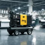 Latest Trends in Diesel Portable Air Compressor for Sustainable Textile Production