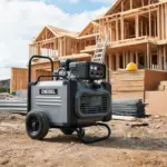 Low Noise Diesel Portable Air Compressor for Residential Construction Projects