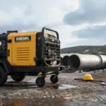 Matching Diesel Portable Air Compressor to Off-Grid Pipeline Construction Projects