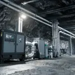 Mine Air Compressor Pipeline Layout & Supporting Post Treatment Solution