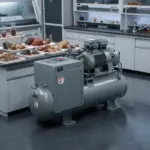Mine Special Oil Free Air Compressor for Ore Sample Laboratory Use