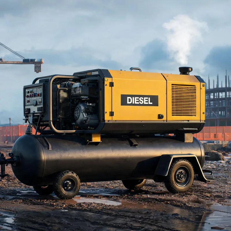 Most Reliable Diesel Portable Air Compressor for Industrial Use Cases