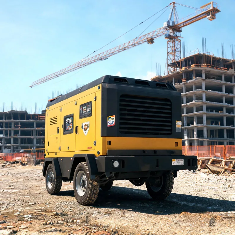 New Air Compressor Product Release News: Construction Site Mobile Air Compressor New Release 2026
