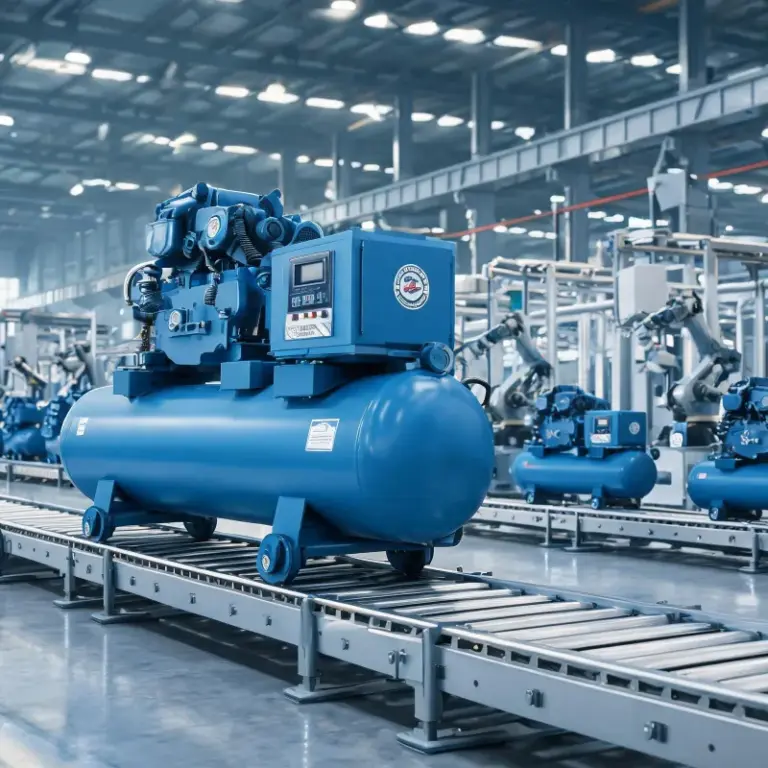 New Air Compressor Product Release News: OEM Custom Air Compressor New Production Line Launch