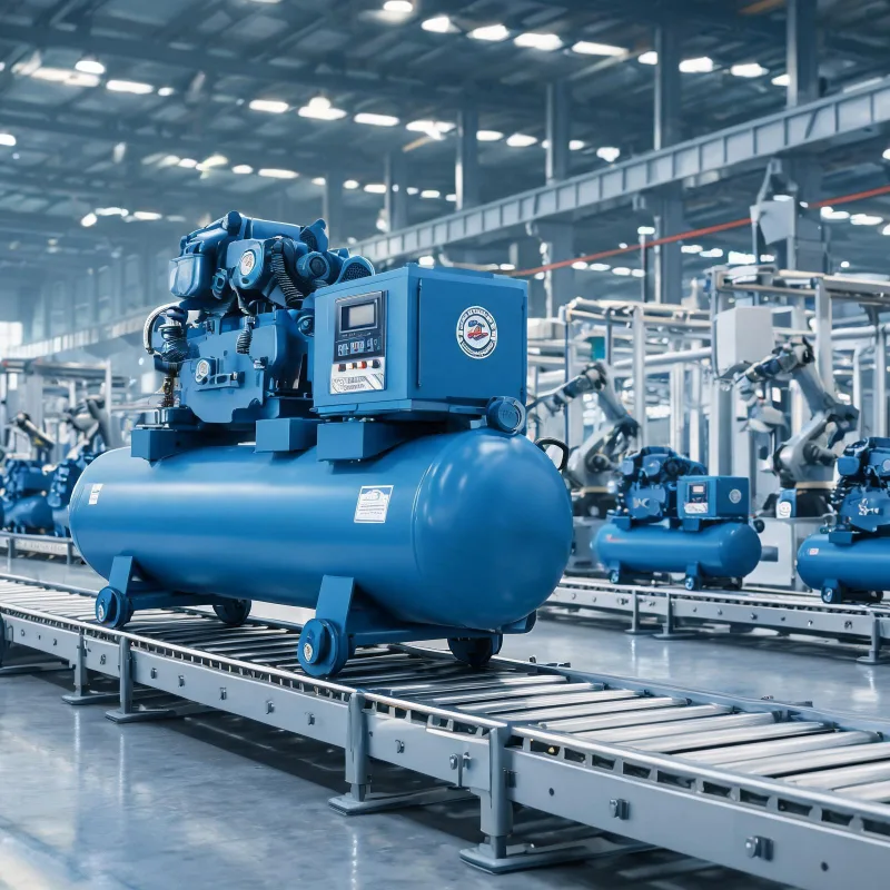 New Air Compressor Product Release News: OEM Custom Air Compressor New Production Line Launch