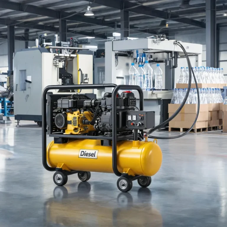New Arrival Diesel Portable Air Compressor for PET Blowing Manufacturing: 2024 Trends