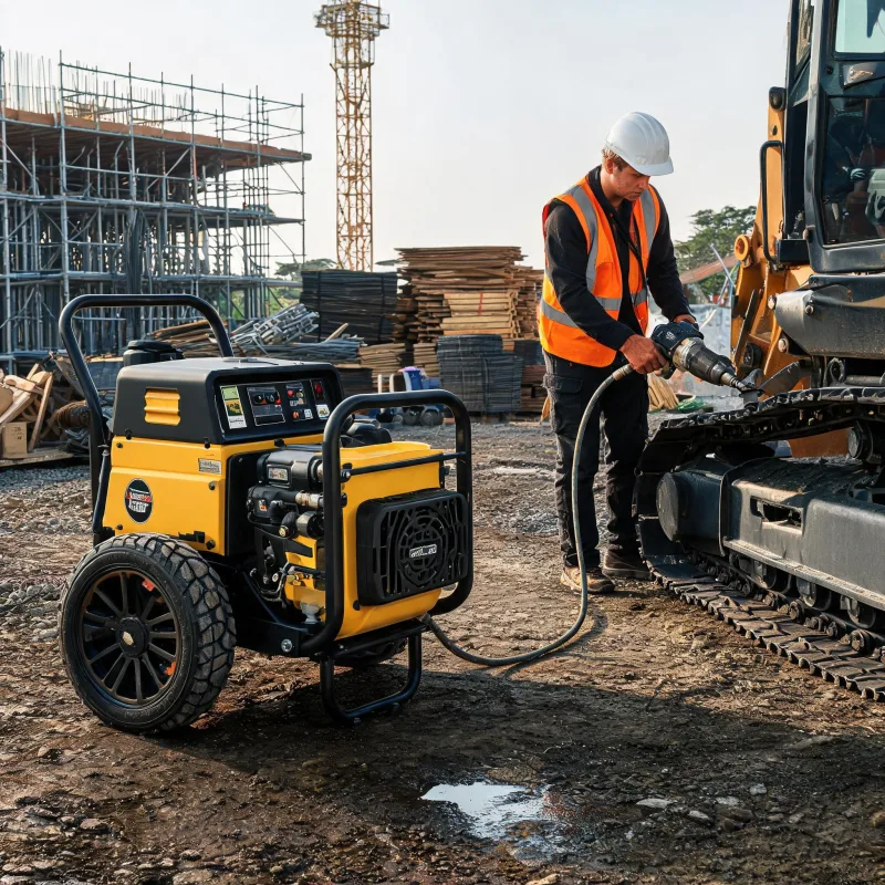 New Efficiency Trends for Fuel-Saving Diesel Portable Air Compressors in Field Maintenance