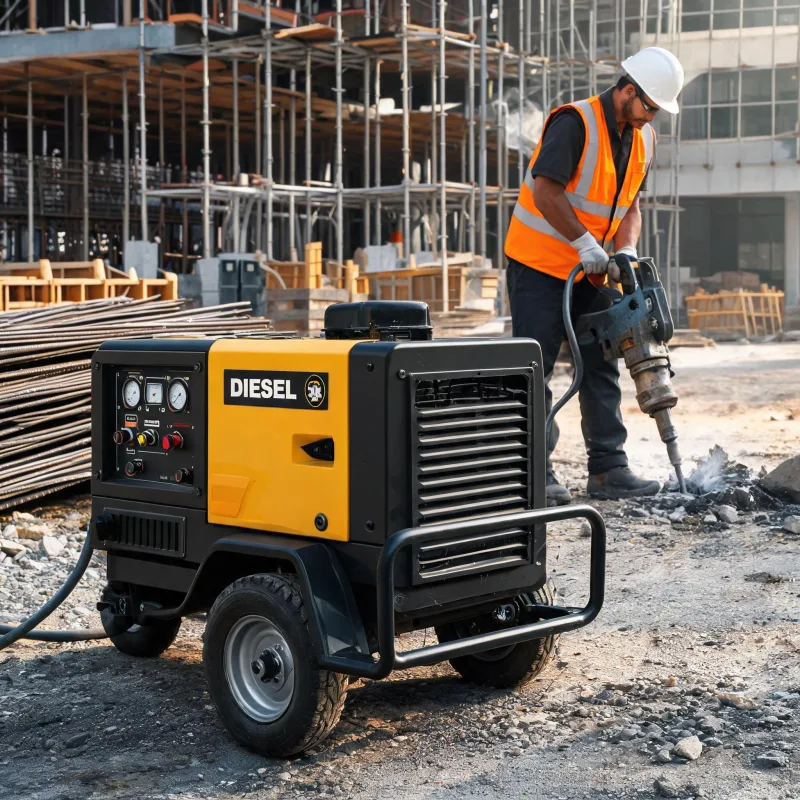 Operating Cost Analysis: Diesel Portable Air Compressor vs Gasoline Powered Models