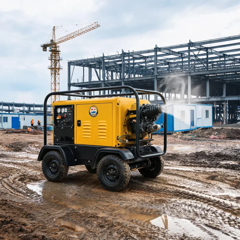 Properly Sizing Diesel Portable Air Compressor for Remote Construction Factory Work Sites