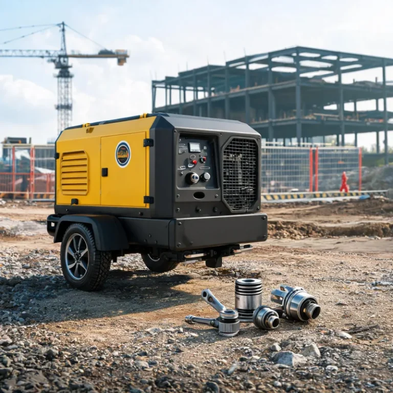 Replacing Piston Parts for High Pressure Portable Diesel Air Compressors