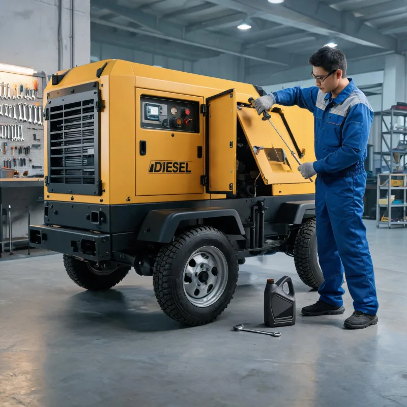 Routine Maintenance Comparison: Rotary Screw vs Reciprocating Diesel Portable Air Compressor