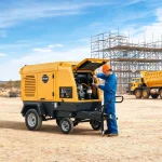 Routine Scheduled Maintenance for Portable Diesel Screw Air Compressors in Texas